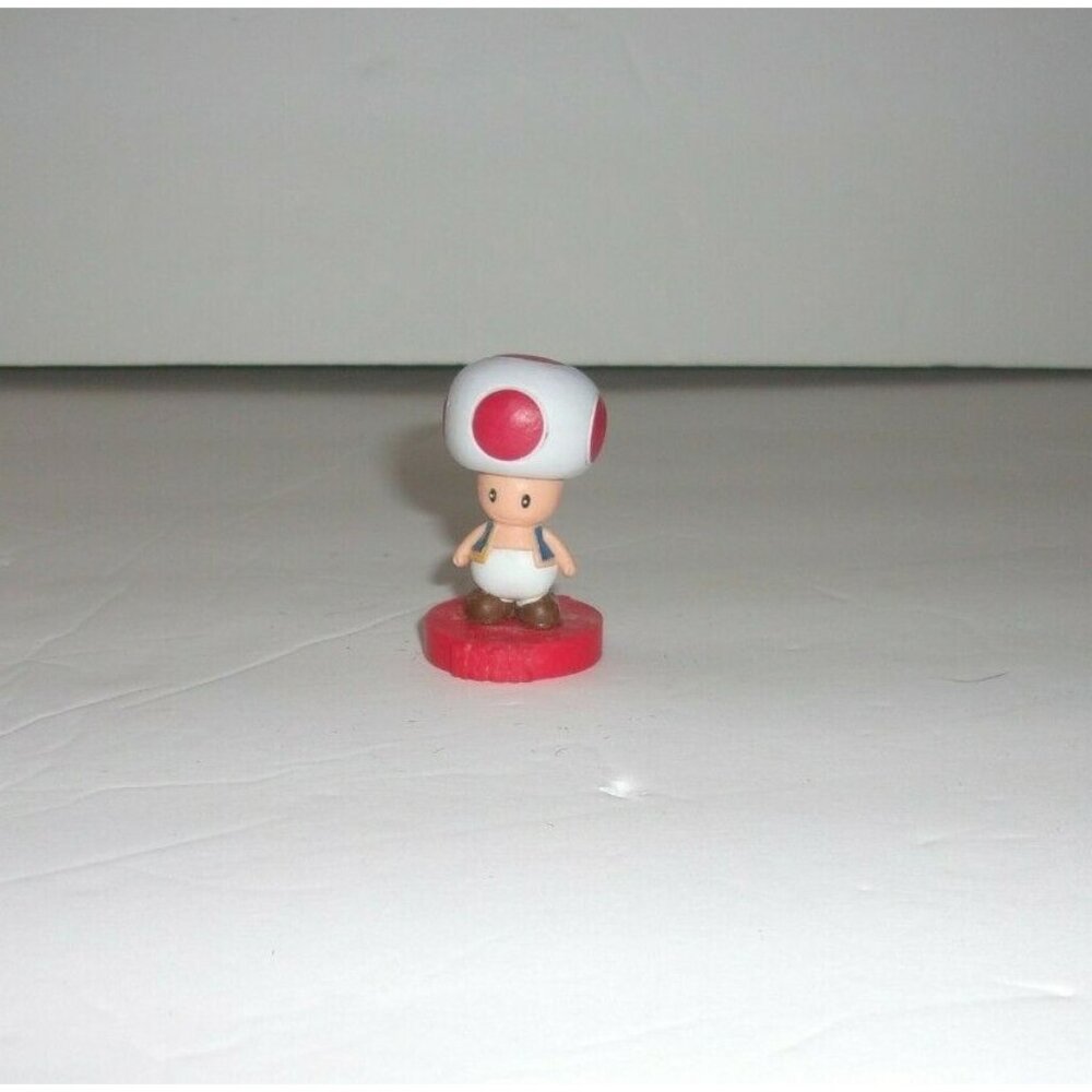 Nintendo Super Mario Toad Chess Rook Figure Cake Topper 2009 2" Replacement Part